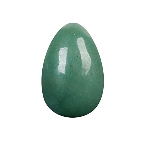 Natural Crystal Jade Eggs Stone Healing Stone Jade Polished Stones Massage Stone Playing Auxiliary Massage Beauty Stone Healing Crystal Massage Spa Energy Stone Home Decoration Stone