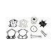 MARKGOO 67F-W0078-00-00 Water Pump Impeller Repair Kit for Yamaha Outboard 4 stroke 75 80 90 100 HP F75 F80 F90 F100 Boat Motor Engine Rebuild Service Parts Replacement Sierra 18-3451 67FW00780000