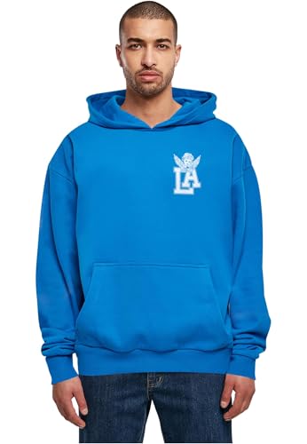 Sweat à capuche Mister Tee Mt4024-la Wings, sweat-shirt homme style boxy en coton épais de qualité