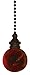 Westinghouse 7712500 12" Amber & Bronze Ball Pull Chain