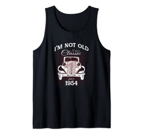 Not Old I'm A Classic Since 1954 - Regalo de cumpleaños para 66 años Camiseta sin Mangas