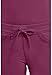 Cherokee Women's Infinty Low Rise Straight Leg Drawstring Scrub Pant, Wine, X-Large
