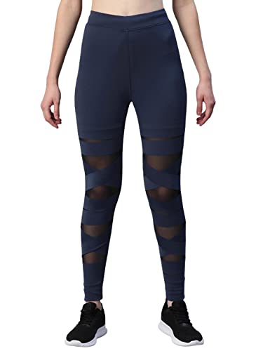 Image of BLINKIN Women's Skinny Fit Mid Rise Leggings