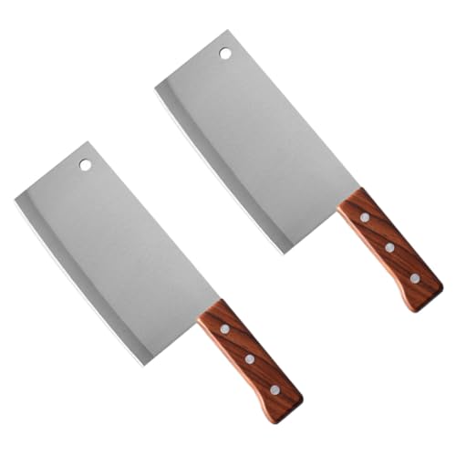 GRIRIW Professional Stainless Steel Chopper Multipurpose Kitchen Tool Ergonomic Handle Meat Chopper Vegetable Cutter for Home and Restaurant