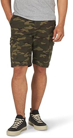 Lee Men's Extreme Motion Crossroad Cargo Short, Combat Camo, 36