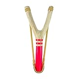 Neon Pink Wooden Slingshot