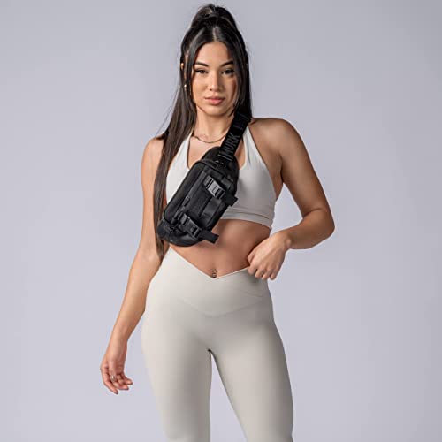 image for MVRK Fanny Pack for Men & Women Unisex Waist Bag Pack - Waterproof Cro