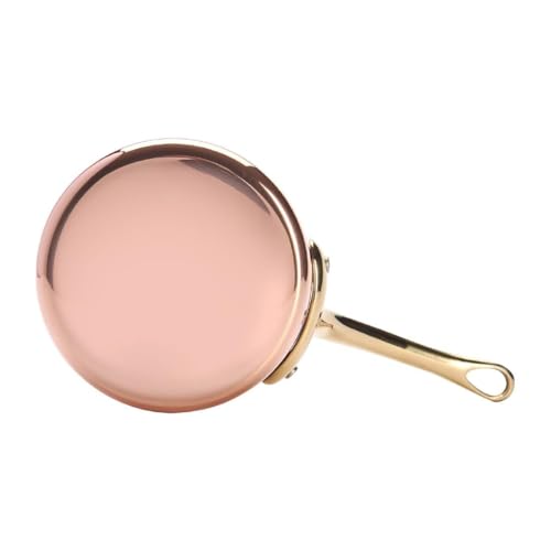 Cazo recto mini De Buyer 10 cm con mango bronce para repostería fina 5