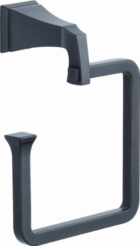 Delta Faucet 128896 Dryden Towel Ring, Spot Shield Venetian Bronze