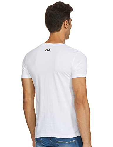 Image of FILA Men's Solid Straight T-Shirt