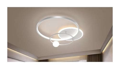 Plafonnier salle travail intensité variable lampe de plafond télécommande