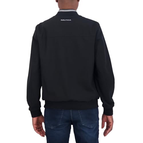 Image of Nautica Men's Lightweight Bomber Jacket - Wind & Water-Resistant, Regular, Big & Tall Sizes