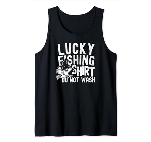 Lucky Fishing Do Not Wash – Fisherman Funny Débardeur