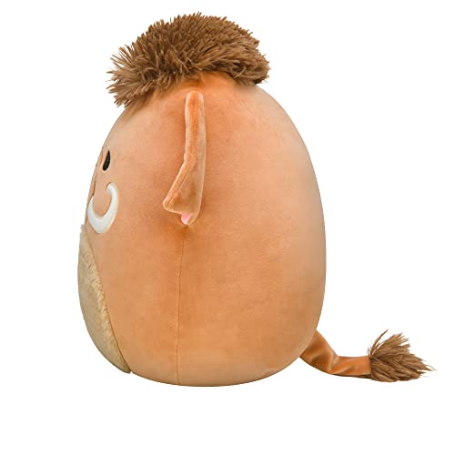 Squishmallows Original 14-Inch Chienda Brown Wooly Mammoth With Tusks - Large Ultrasoft Official Jazwares Plush #TOP2