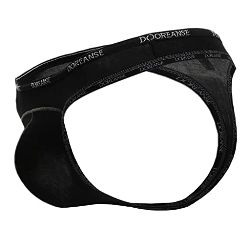 1216-BLK BLK Naked Thong2