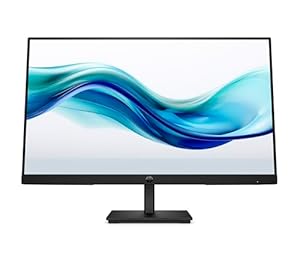HP 324pf 61 cm (24 Zoll) FHD-Monitor, blendfreie Augenleichterung; Neigung, Helligkeit +; Farbe; Bild; Eingang; Power; Menü; Verwaltung; Informationen; Halogenarm; Sicherheitsschloss bereit