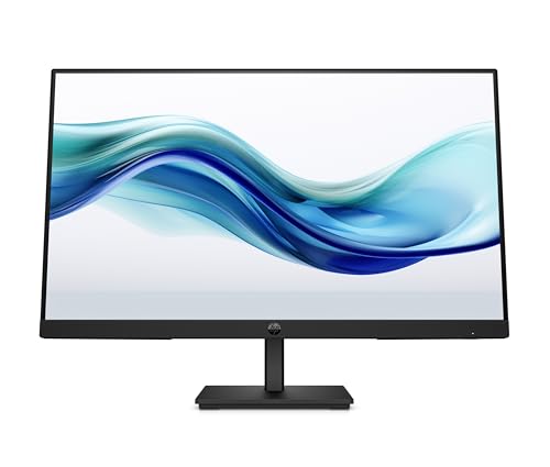 HP 324pf 61 cm (24 Zoll) FHD-Monitor, blendfreie Augenleichterung; Neigung, Helligkeit +; Farbe; Bild; Eingang; Power; Menü; Verwaltung; Informationen; Halogenarm; Sicherheitsschloss bereit