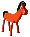 NJ Croce Pokey 5' Bendable & Posable Figure Gumby's Pony - Fun Retro Toy for All Ages 3 and Up