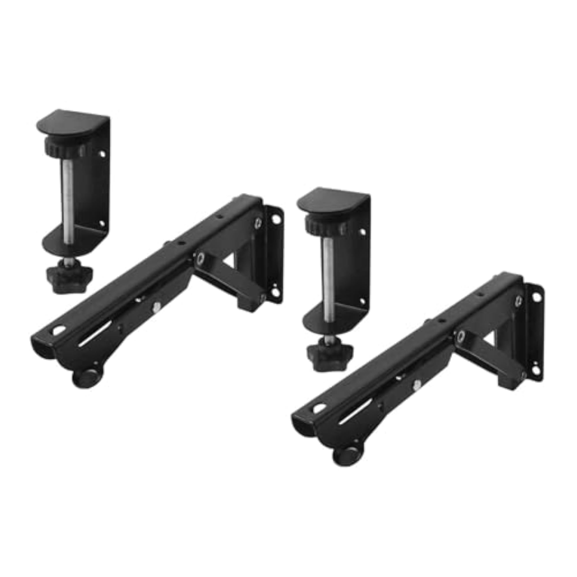 Foldable Brackets for Under Desk Keyboard Tray