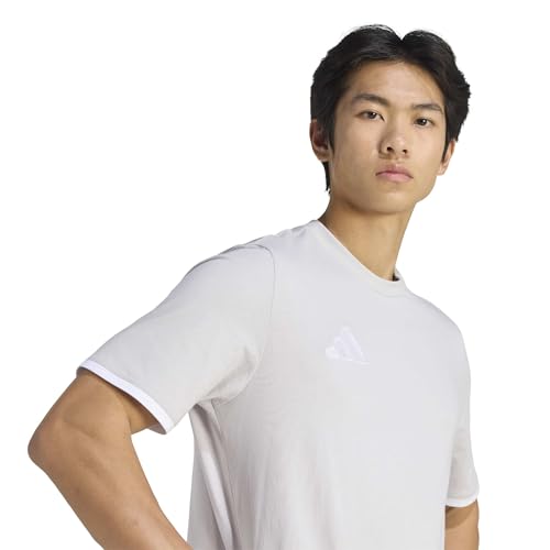 adidas Herren Entrada26 Shirt, Team Light Grey/White, XL – Ansicht 4