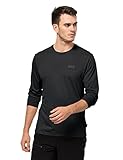 Jack Wolfskin Herren Sky Thermal M T Shirt Longsleeve, Schwarz, L EU