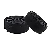 Vincita Silicone Bike Grip Tape for Road Bike Handlebar - Black Color - Cycling Handlebar Tap Made w