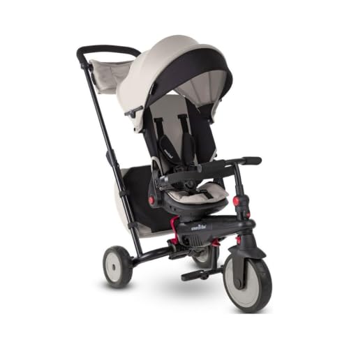 smarTrike STR7 Klappbares Dreirad, Hellgrau