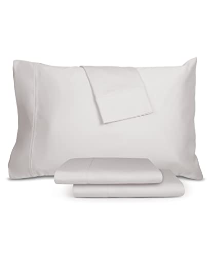 Sleepletics Celliant Performance Bed Sheets, Luxury Style, Soft, Breathable, Cool, Wrinkle & Fade Resistant, Promotes Better Sleep (Light Grey, Queen 15") #TOP19