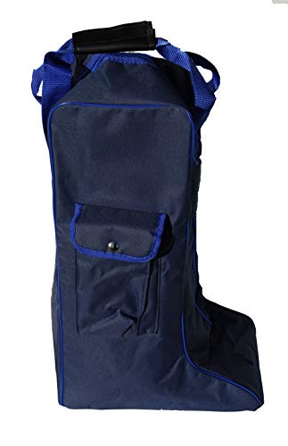 Rhinegold Bolsa Larga para Botas – Azul Marino, Talla única