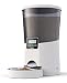 WOPET Pet Feeder Stainless Steel Bowl,Automatic Dog and Cat Feeder Food Dispenser with Timer Programmable, Distribution Alarms,Portion Control,Voice Recording Up to 4 Meals a Day