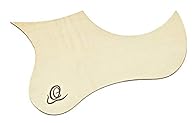 Pickguard – This wooden pickguard for ukuleles protects the stringed instrument from dings and scratches For ukuleles – This pickguard is suitable for tenor and baritone ukuleles with a 58 mm soundhole Adhesive foil – This pickguard can be easily att...