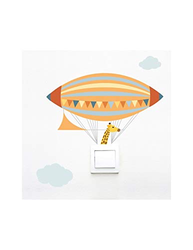 Sticker interrupteur dirigeable autocollant prise murale vinyle - 2