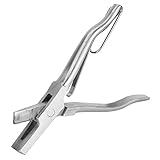 Los alicates para etiquetas de oreja en forma de V, cuidadosamente cortados, se pueden utilizar para hacer etiquetas de oreja para cerdos, adecuadas para uso en granjas.