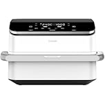COSORI Friggitrice ad Aria 10 Litri, 7 in 1 Dual Blaze TwinFry con Doppio Cestello 5L & 5L e Separatore Rimovibile, 2800W Air Fryer WiFi con Doppia Resistenza, 40-240℃, 70 Ricette Online, Bianco