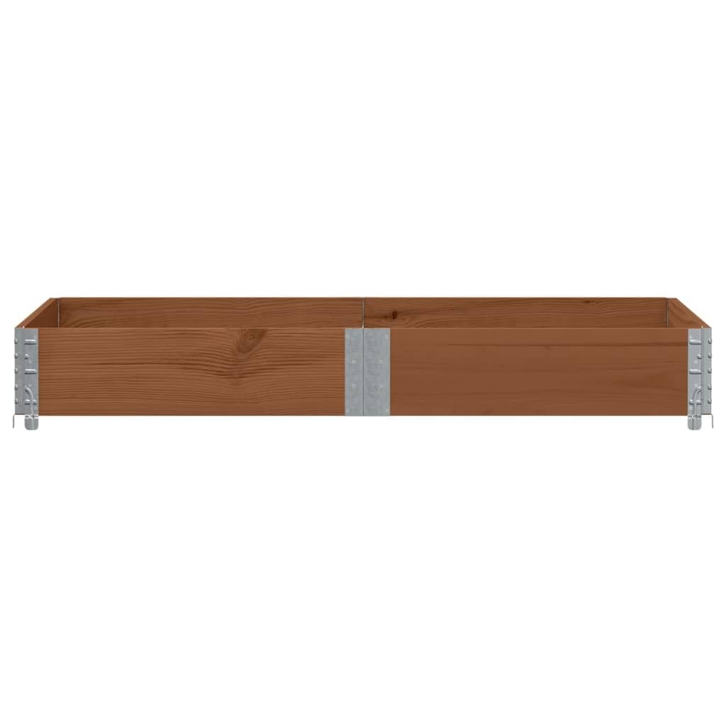 Paretale per Pallet Marrone 150x100cm in Legno Massello di Pino, Commercio e Industria,Movimentazione di Materiali,Pianali di carico e Pallet, 12.1kg-4010304