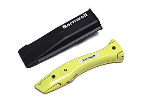 Barnwell Yellow Dolphin Delphin Carpet Fitters Work Trimming Fixed Handle and Holster NO Blades