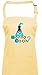 Grembiule da cucina, Wanna Cook? Provetta Test Tube, Cotone, Lemon, 72 cm x 86 cm