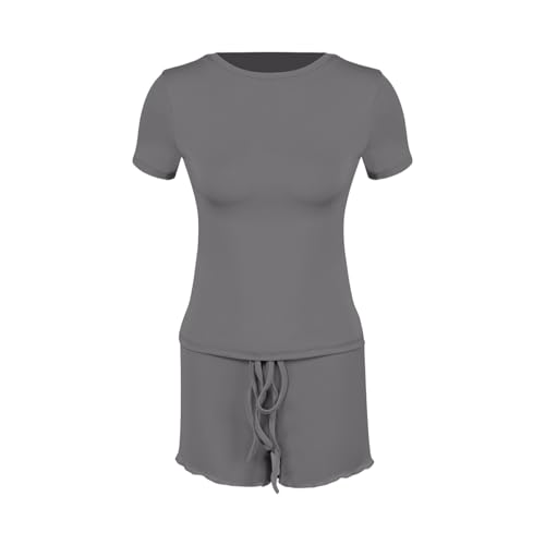 Ensemble de sport 2 pièces confortable taille élastique M - 5