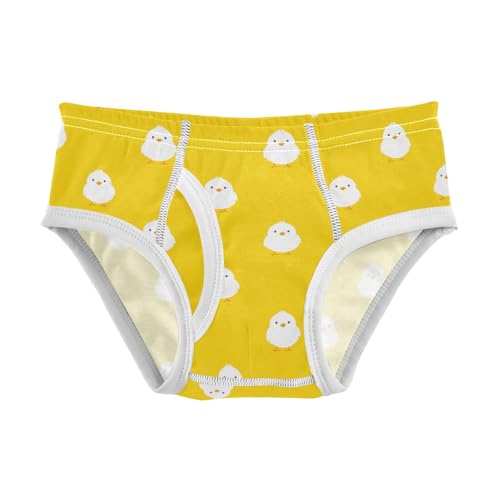 visesunny Boys Potty Training Underwear Chick Animal Breathe Cotton Briefs Size 2T-8Y for Toddler