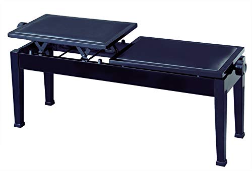 Amazon.co.jp: ピアノ椅子 連弾親子タイプ 甲南 Konan No.3W （黒