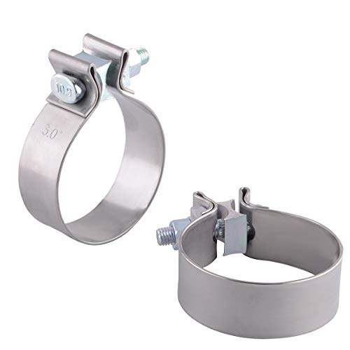 Exhaust Pipe Clamp Muffler Repair Parts - 3.0