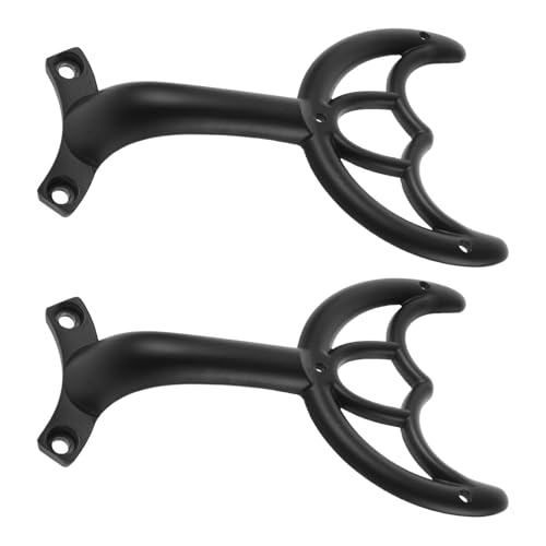 DECORNIJIA 2 Piezas Brazo Soporte Ventilador Techo Metal Resistente Acabado Antiguo Brazo Repuesto para Aspas Ventilador Techo Fácil Instalación Duradero