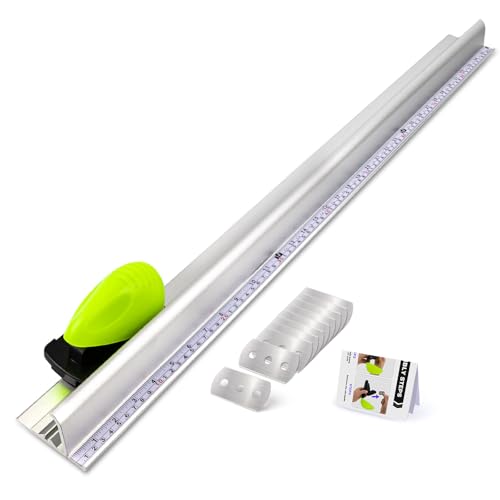 NEWISHTOOL �v���t�F�b�V���i���A���~�j�E�����S��K�ƃJ�b�^�[�}�E�X�A���m�ȃX�P�[����K�A�n���h�K�[�h�G�b�W�Ɗ���~�߃x�[�X�t�����Ȓ�K ���m�ȃJ�b�e�B���O&�N���t�g�I�t�B�X�ł̎g�p(�V���o�[�A36�C���`)