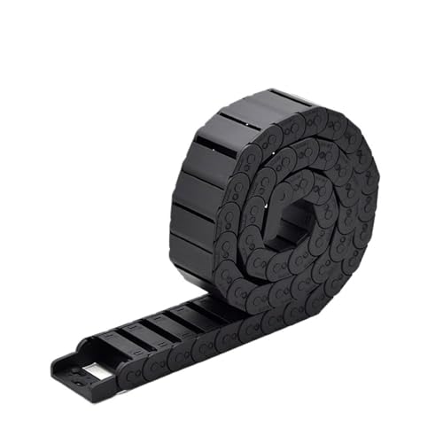Chaîne de remorquage 15x40 mm anti-torsion avec rayon 28mm pour câblage mobile
