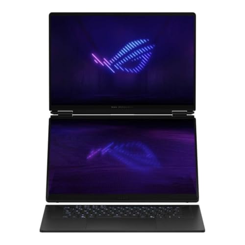Image of HIDevolution [2026] ASUS ROG Zephyrus Duo 16 GX651AR Gray Dual 16 inch 3K 120Hz OLED Touch, 1.6 GHz Ultra 9-386H, RTX 5070 Ti, 32 GB LPDDR5X RAM, 8 TB PCIe SSD, Windows 11 Pro