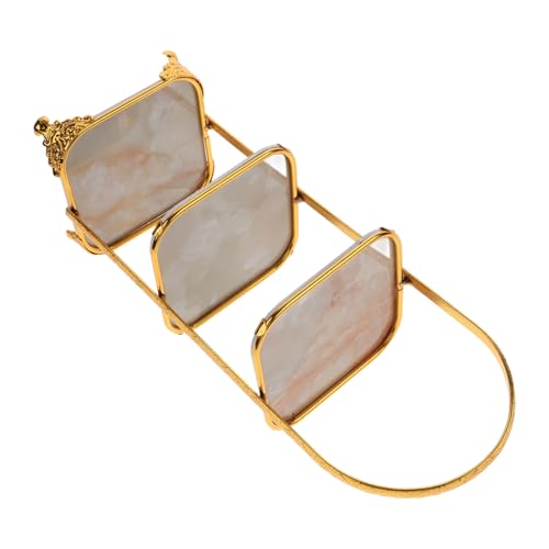 COLLBATH Cake Stand Cupcake Holder Dessert Table Display Pastry Serving Platter 3 Tier Serving Stand Dessert Tray Cupcake Display Stand 3-tier Dessert Display Stand Golden Wrought Iron