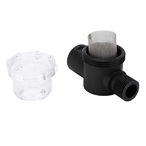 TKSE filtro universale per acqua, filtro fine in acciaio inox, serbatoio, camper, pompe giardino, impianto idraulico domestico