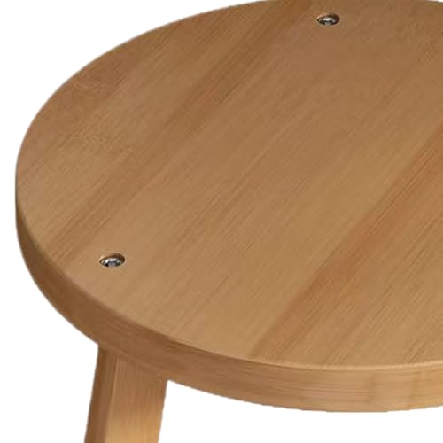 Tabouret en bois robuste avec socle stable pour décoration d'intérieur - 8