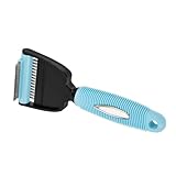 Kisangel 2stücke Doppelköpfiger Tierhaarkamm Multifunktionales Haustierpflegewerkzeug Zur Haarentfernung Für Hunde s Für Regelmäßige Fellpflege Und Gesundheitsüberprüfung