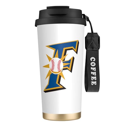 ステンレスカップ 北海道日本ハムファイターズ 車用タンブラー 大容量 マグボトル 水筒 車用コップ おしゃれ 大容量 保冷 保温 真空断熱 ストロー付き 蓋付き 直飲み ウォーターボトル 持ち運び便利 男女兼用 プレゼント オフィス 家庭用 車載用 500